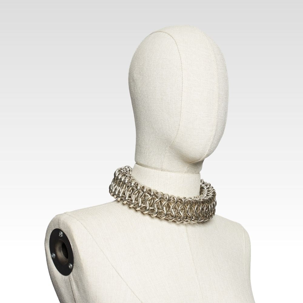 Ekstra Kalın Zincirli Choker Kolye