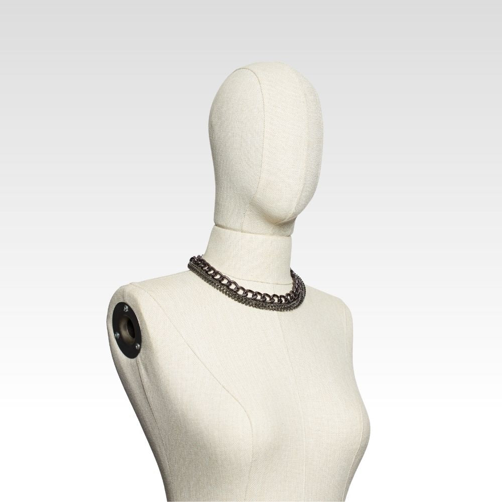 Katmanlı Örme Zincir Kolye