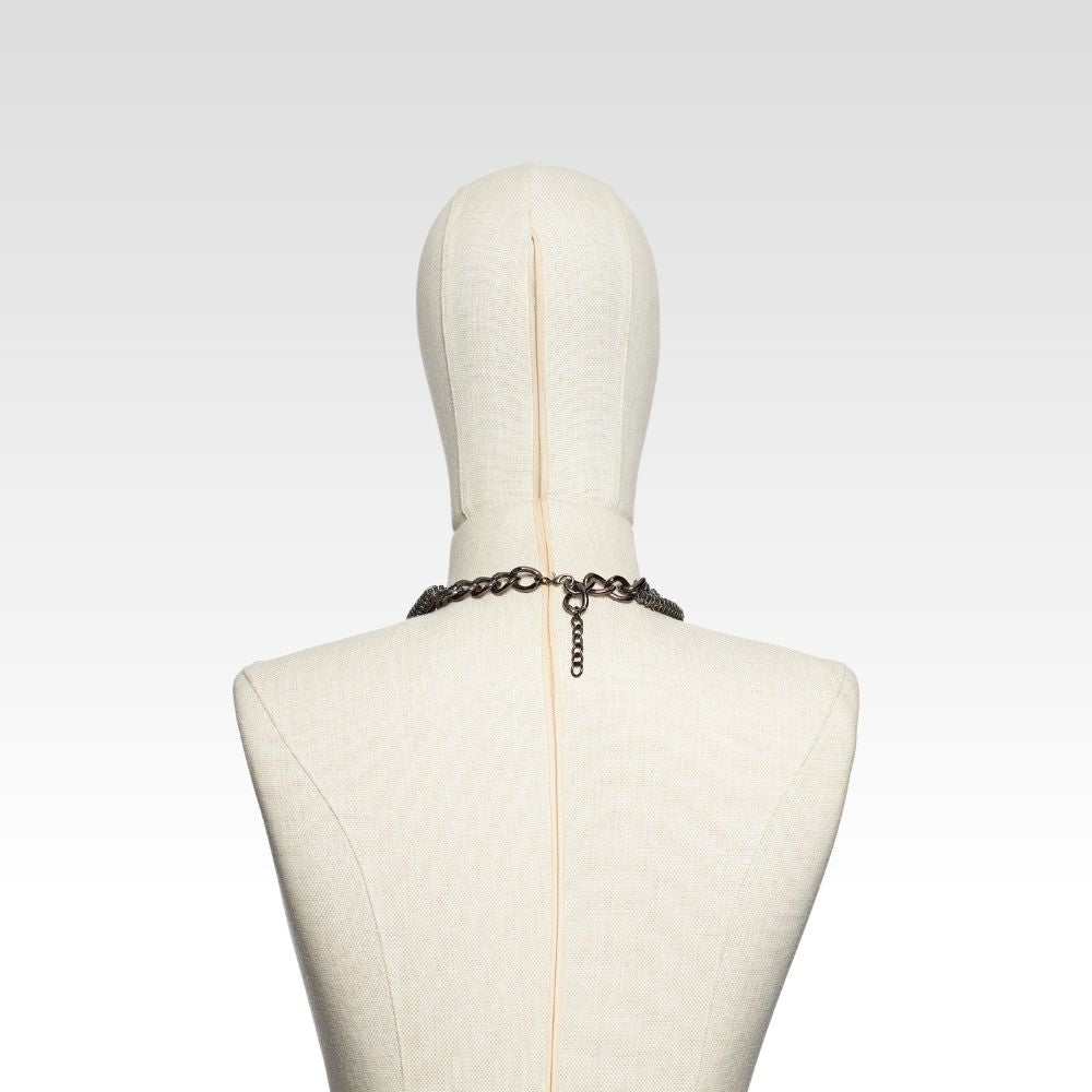 Katmanlı Örme Zincir Kolye