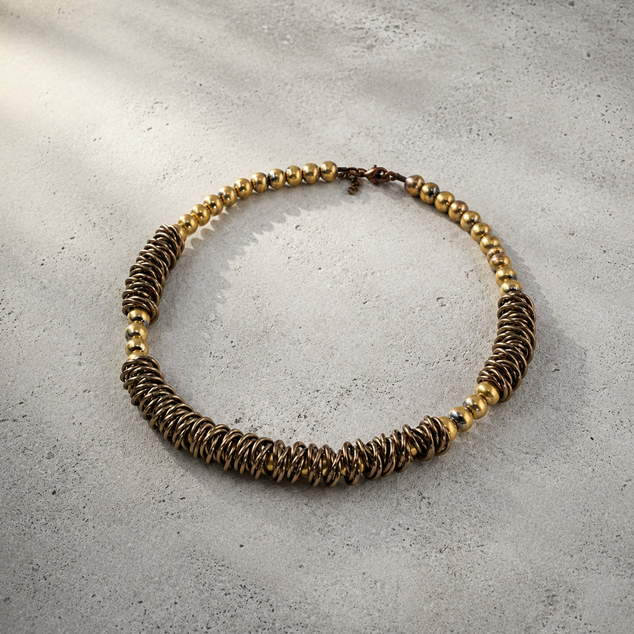 Möbius Zırh Kolye-MB01-Bronz + Füme